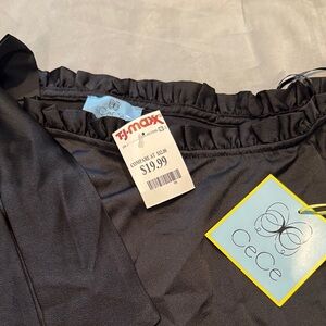 CeCe Black Blouse
